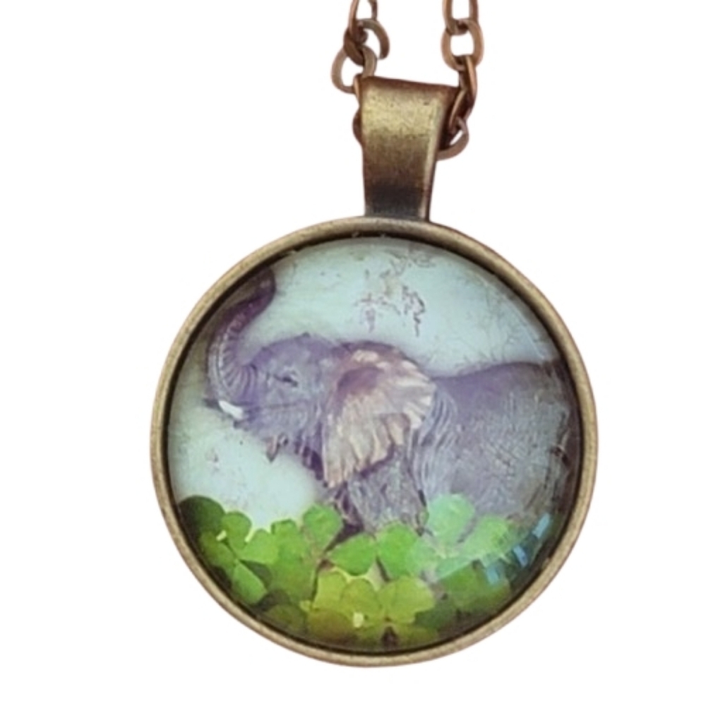 Elephant Necklace Chain and Pendant Gift Animalcore